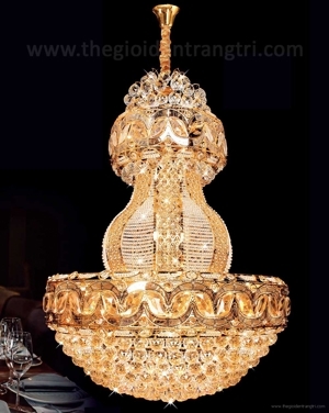 Đèn mâm ốp trần pha lê NC 8007B