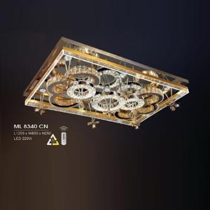 Đèn mâm ốp trần vuông Hufa ML 8340 CN