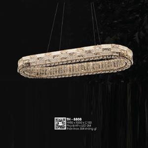 Đèn mâm pha lê 8808