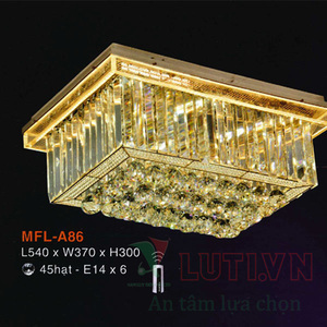 Đèn mâm pha lê Led MFL-A86