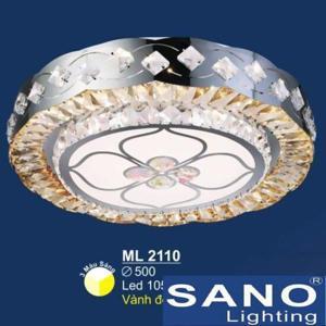 Đèn mâm pha lê Sano ML2110