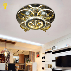 Đèn Mâm Pha Lê Tròn 437C-6