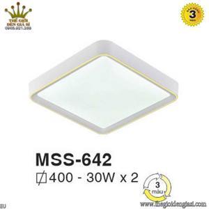 Đèn mâm vuông led MSS-642