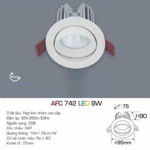 Đèn mắt ếch Anfaco AFC-742 - 9W