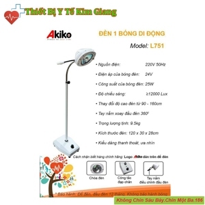 Đèn mổ 1 bóng Akiko L751