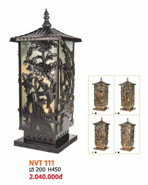 Đèn ngoài trời NVT 111