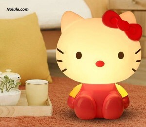 Đèn ngủ mèo hello kitty