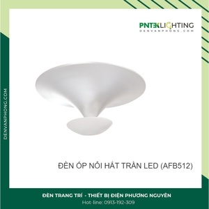 Đèn ốp nổi hắt trần led Duhal AFB512