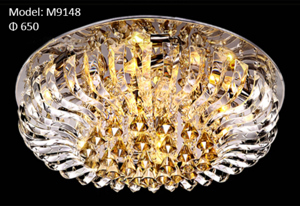 Đèn ốp pha lê M9148