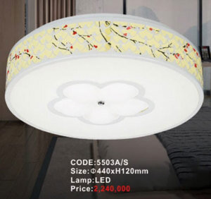Đèn ốp trần cao cấp trang trí phòng khách, căn hộ 5503A/S