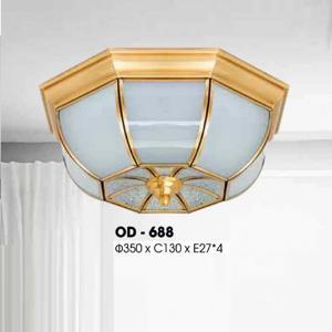 Đèn ốp trần đồng OD-688