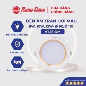 Đèn ốp trần downlight AT 26