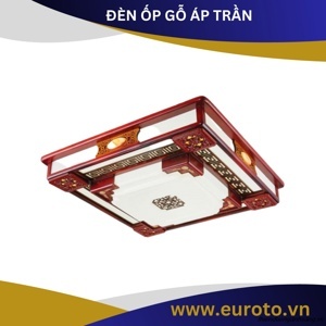 Đèn ốp trần gỗ MG008