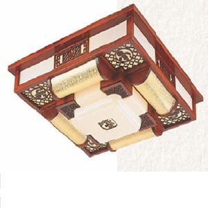 Đèn ốp trần gỗ MG008