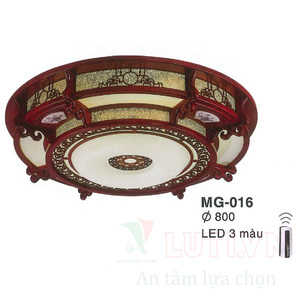 Đèn ốp trần gỗ MG016