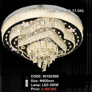 Đèn ốp trần hiện đại led 90102/600