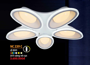 Đèn ốp trần Led NC 239 D