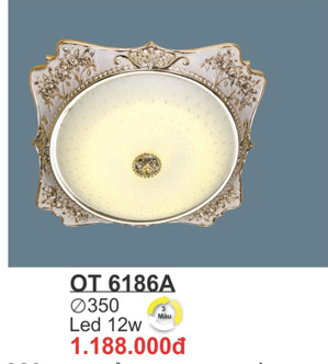 Đèn ốp trần led Sano OT 6186A