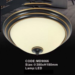 Đèn ốp trần mica cao cấp trang trí phòng khách, khách sạn MD9066