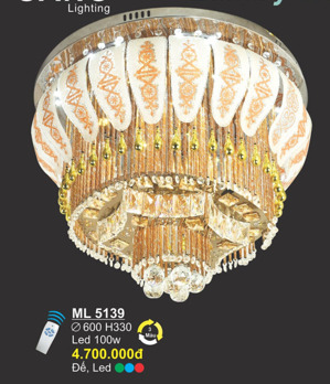 Đèn ốp trần ML-5139