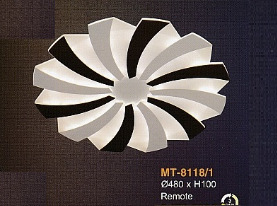 Đèn ốp trần MT8118/1