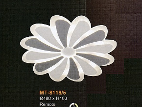 Đèn ốp trần MT8118/5