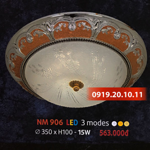 Đèn ốp trần NM 906