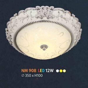 Đèn ốp trần NM 908