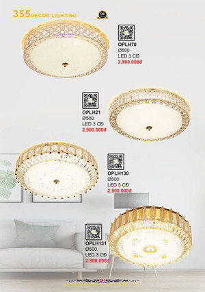 Đèn ốp trần OPL.H131