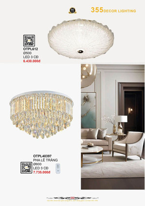 Đèn ốp trần OTPL40397