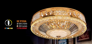 Đèn ốp trần pha lê NC 9133A