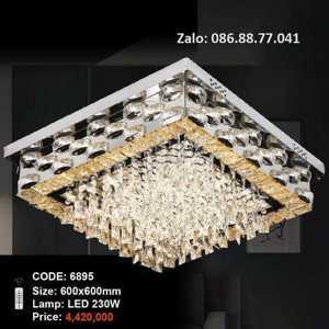 Đèn ốp trần trang trí led 6895