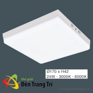 Đèn ốp trần vuông siêu sáng MSS-697