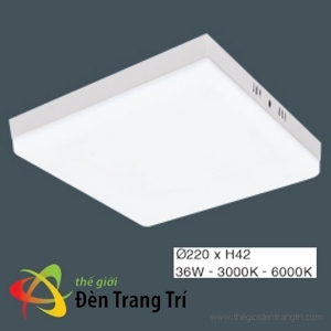 Đèn ốp trần vuông siêu sáng MSS-698