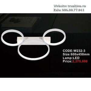 Đèn ốp trần W232-3
