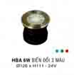 Đèn pha dưới nước HBA 6W - Đổi màu
