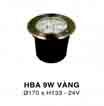 Đèn pha dưới nước HB 9W - Vàng