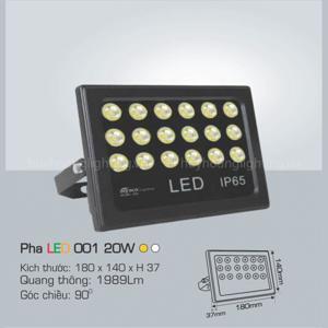 Đèn pha Led Anfaco 001 20W