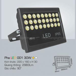 Đèn pha Led Anfaco 001 30W