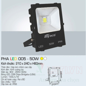 Đèn pha Led Anfaco 005 50W