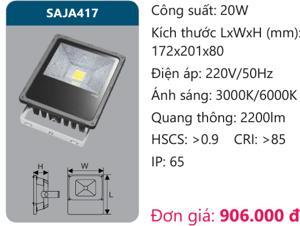 Đèn pha led Duhal 20w SAJA417