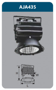 Đèn pha LED Duhal AJA435 - 500W