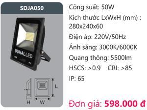 Đèn pha led Duhal SDJA050