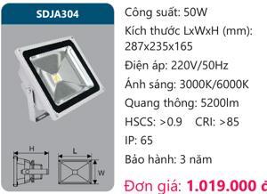 Đèn pha led Duhal SDJA304 - 50w