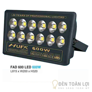 Đèn pha led FAD 600W