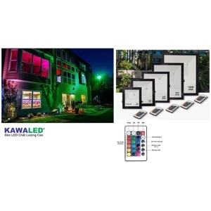 Đèn pha LED Kawaled FL20W-RGB2