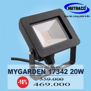 Đèn pha led ngoài trời Philips 17342 20W 4000K