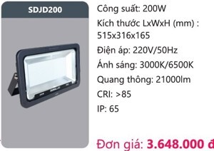 Đèn pha led SDJD200 Duhal