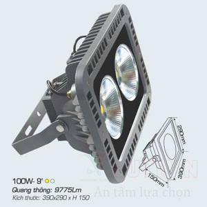 Đèn pha luồng LED Anfaco AFC-002-100W