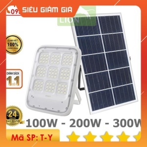 Đèn pha năng lượng mặt trời mới LION 200W